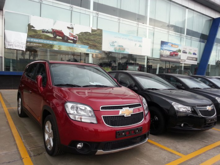 Nhiều điểm mới hấp dẫn trên Chevrolet Orlando 2015