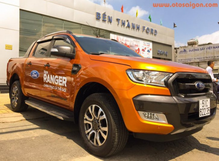 Ford Ranger 2015 chính thức ra mắt khách hàng tại Hồ Chí Minh