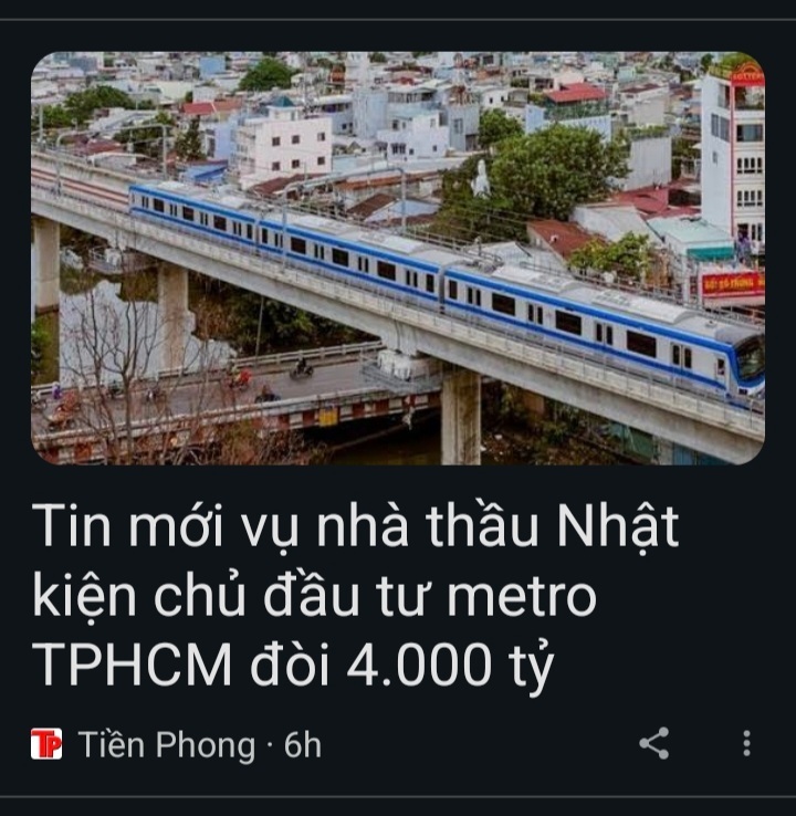 Metro số 1 (Bến Thành - Suối Tiên) sẽ khai thác thương mại từ tháng 7/2024