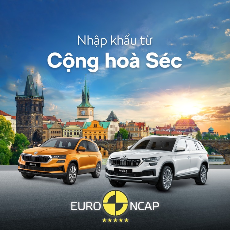 Skoda- thương hiệu nhập từ Châu Âu