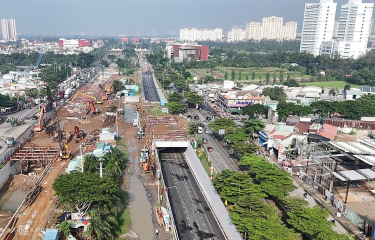 Thông xe nhánh hầm qua nút giao cửa ngõ phía Nam TP HCM