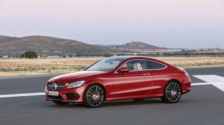 Mercedes-Benz C-Class Coupe: vẻ đẹp của những đường cong