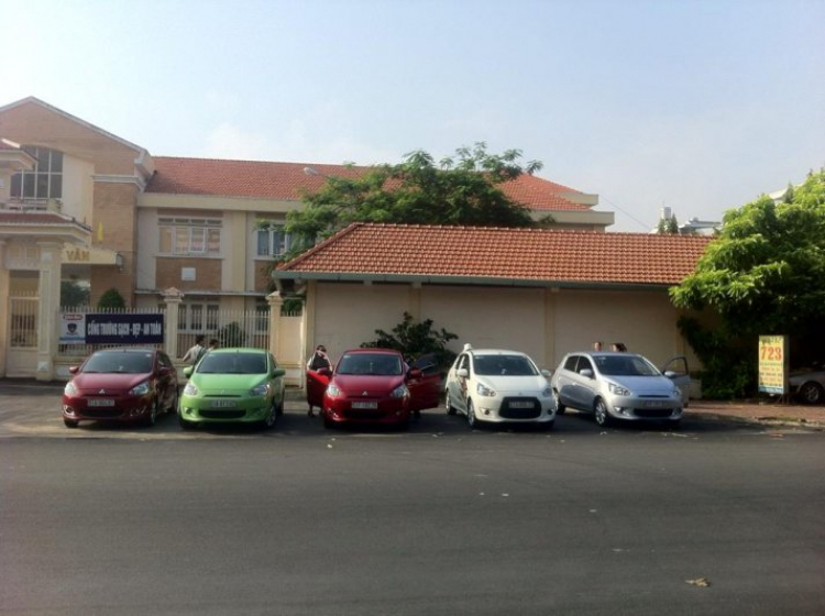 CT VŨNG TÀU 16/08/2015 - MITSUBISHI MIRAGE LẦN 1