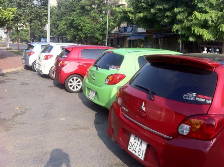 CT VŨNG TÀU 16/08/2015 - MITSUBISHI MIRAGE LẦN 1