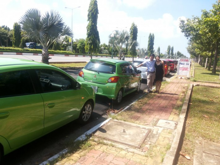 CT VŨNG TÀU 16/08/2015 - MITSUBISHI MIRAGE LẦN 1