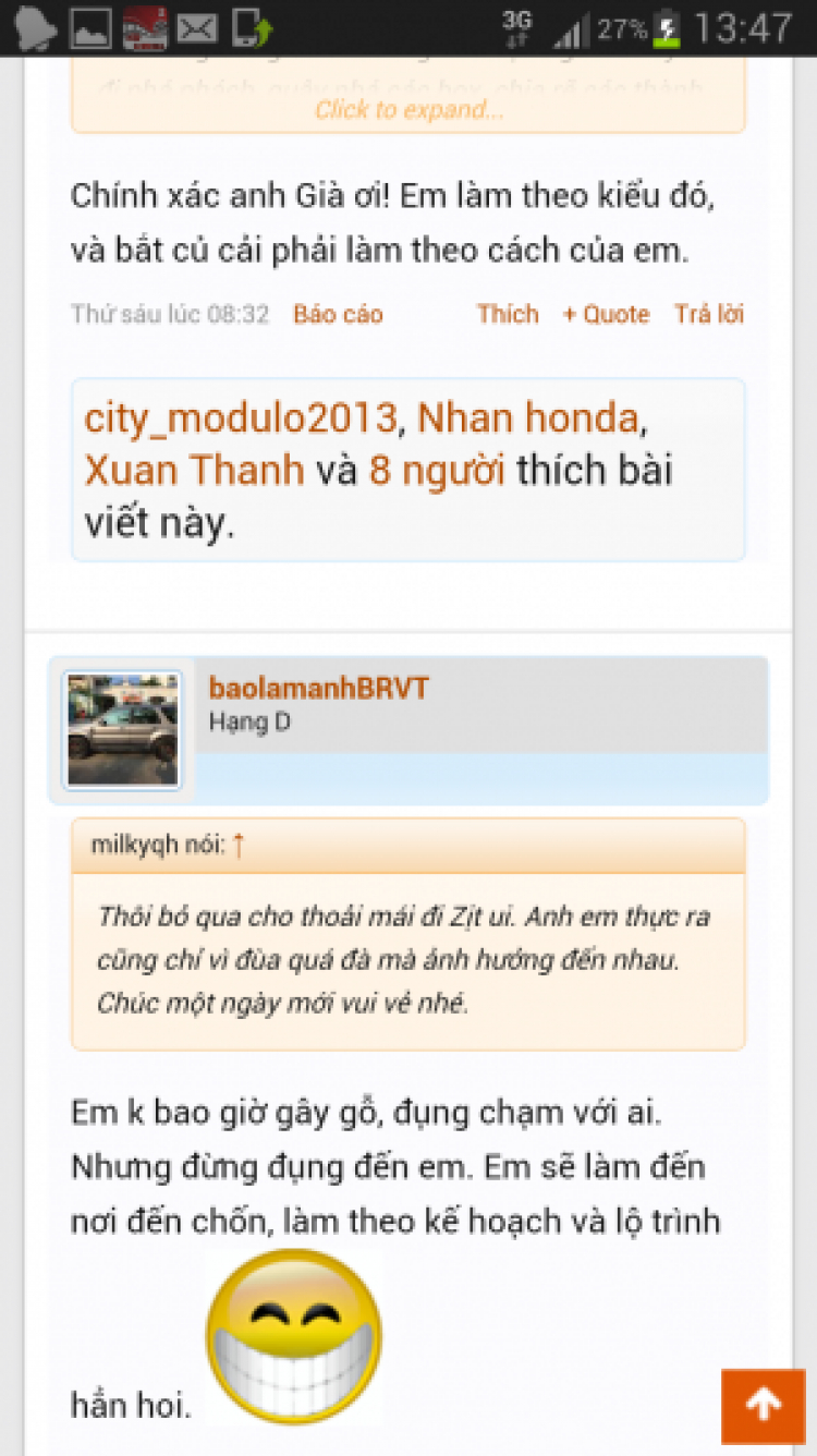 Giao lưu hàng ngày giữa Các Mem Hội Chém Gió