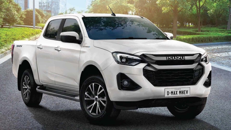 Isuzu D-Max MHEV Mild Hybrid có giá 857 triệu đồng tại Thái Lan, Pin bảo hành tới 10 năm hoặc 350.000 km