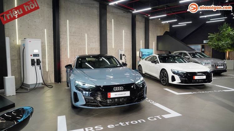 Audi Việt Nam triệu hồi kiểm tra pin cao áp trên các xe Audi e-tron GT và RS e-tron GT