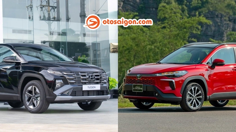 So sánh Hyundai Tucson 2.0 Xăng đặc biệt và Toyota Corolla Cross V: Lựa chọn xe nào khi chênh nhau 39 triệu đồng?