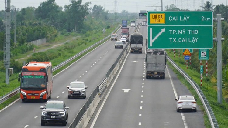 Thống nhất phương án mở rộng 91km cao tốc về Mỹ Thuận lên 6-8 làn xe