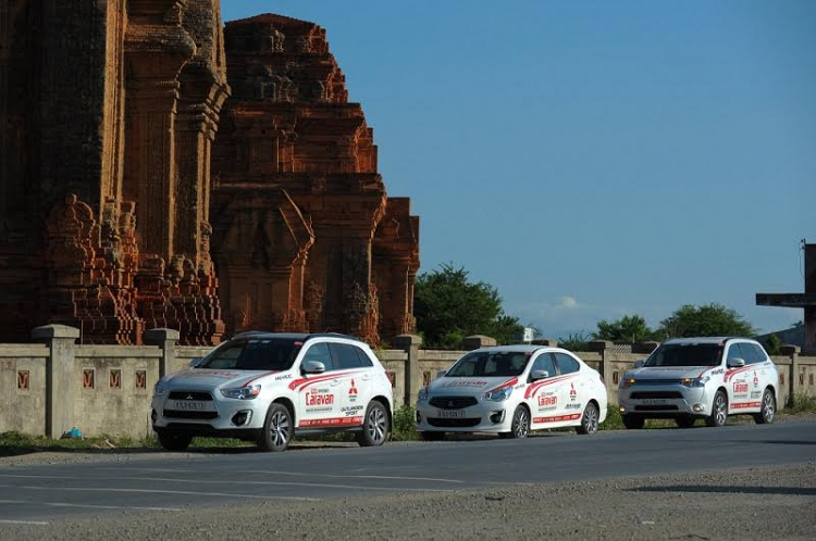 Mitsubishi xuyên Việt "trình diễn" khả năng tiết kiệm nhiên liệu