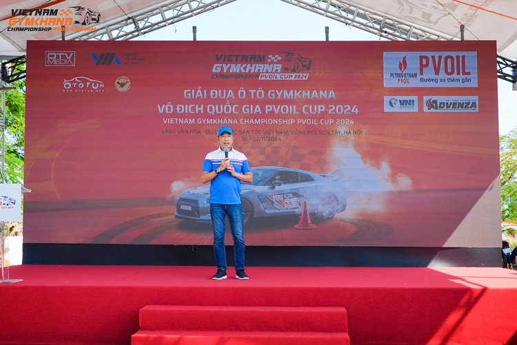 Giải đua Ô tô Gymkhana Vô địch Quốc gia PVOIL Cup 2024 chính thức khai mạc