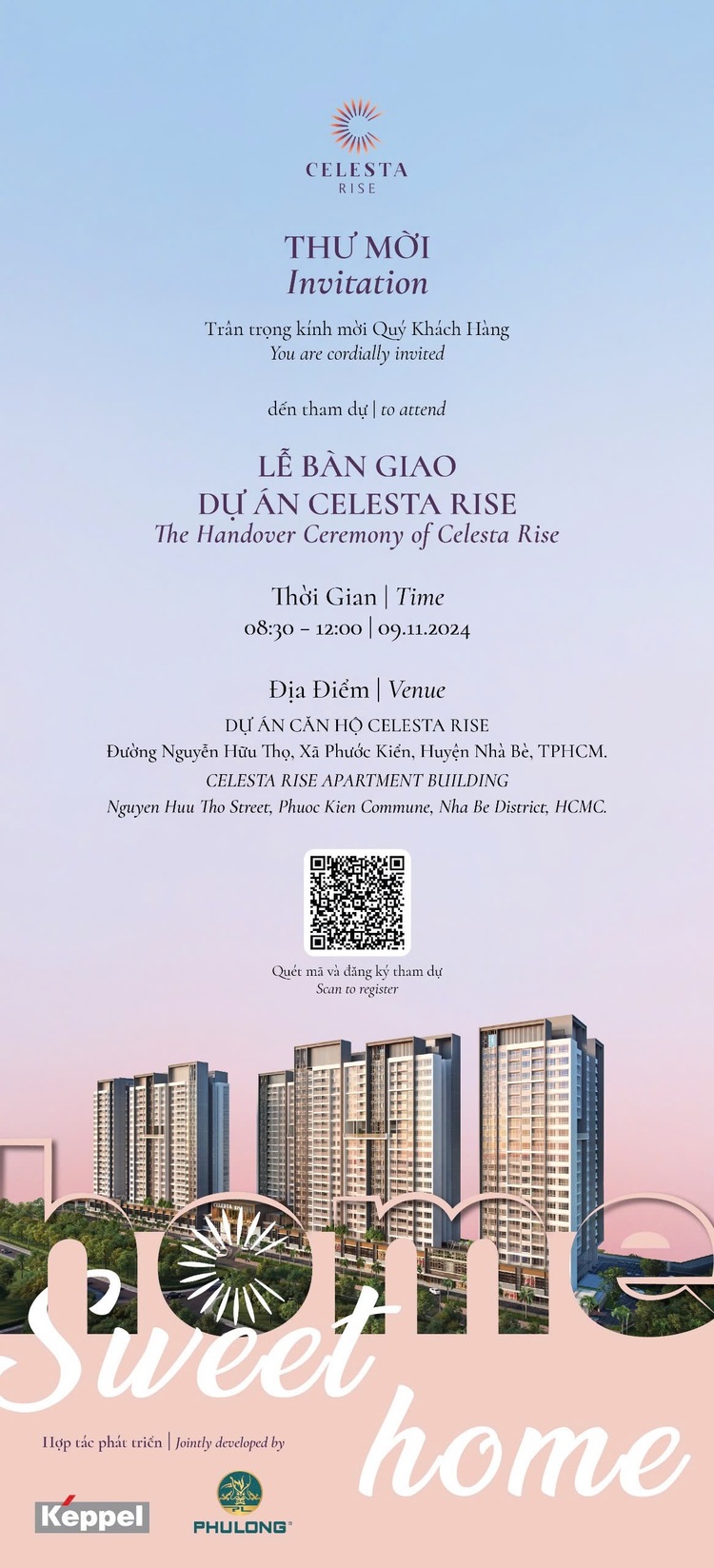 Dự án Celesta Rise - Keppel Land