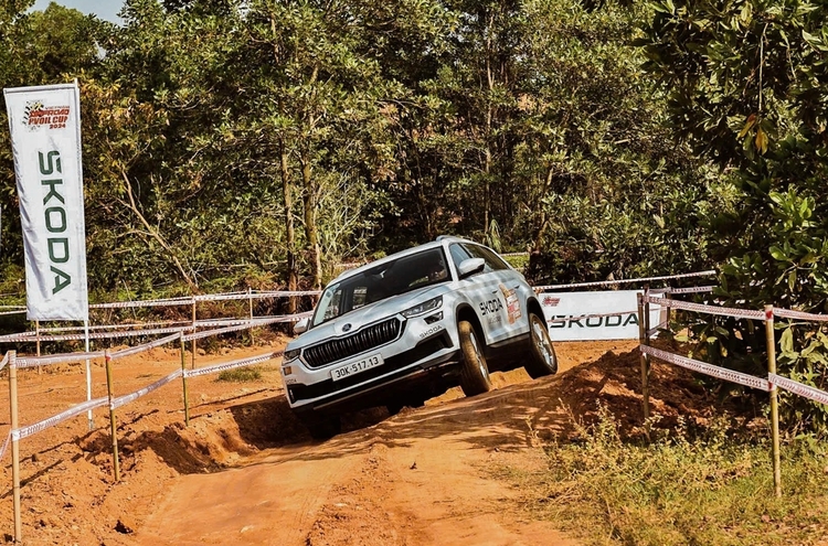 Skoda Kodiaq offroad ấn tượng tại Giải đua địa hình VOC 2024