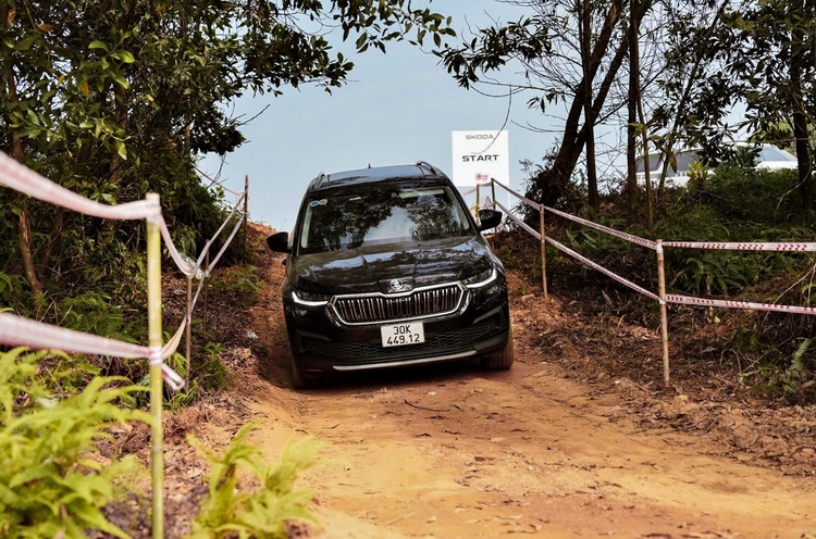 Skoda Kodiaq offroad ấn tượng tại Giải đua địa hình VOC 2024