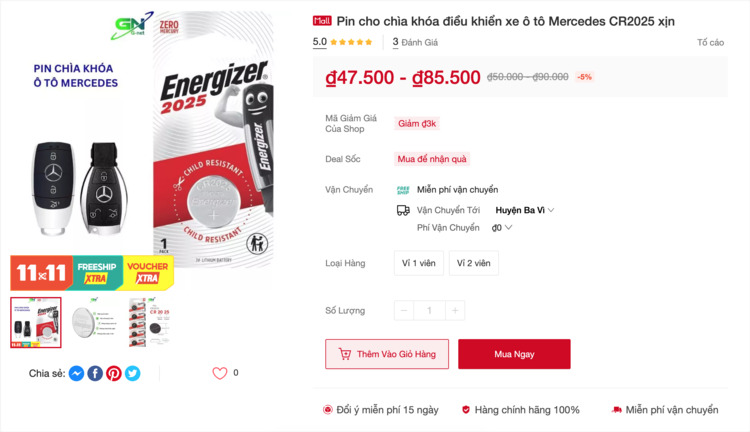 Chìa BMW X6 đã thay pin, xe vẫn báo hết Chìa BMW X6 đã thay pin, xe vẫn báo hết