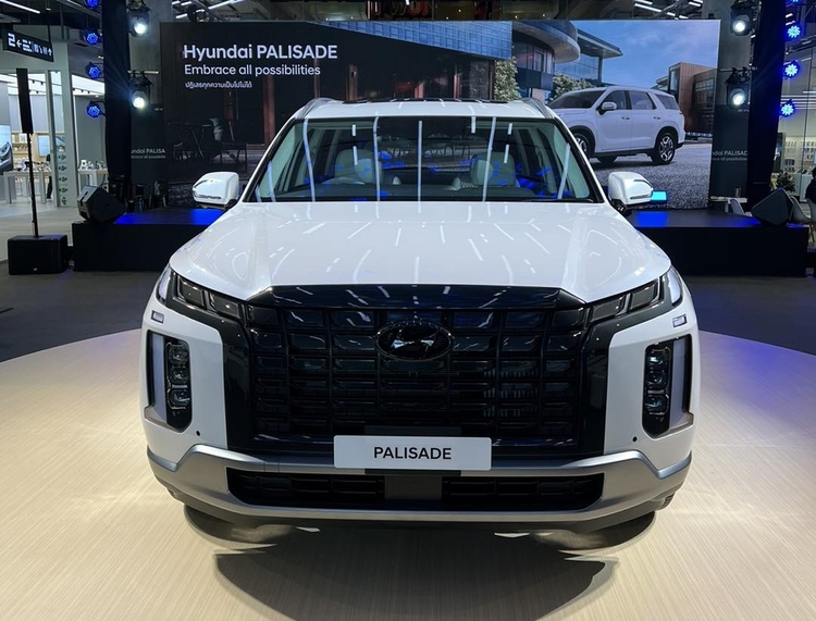 Xem thực tế Hyundai Palisade nhập từ Việt Nam vừa ra mắt tại Thái Lan, có chi tiết nội thất nhiều khách Việt thích