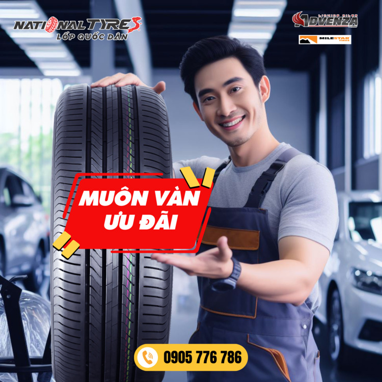 Lốp MILESTAR và ADVENZA - Tự hào lốp Việt!