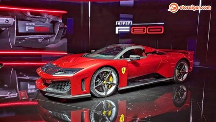 Cùng ngắm siêu phẩm hypercar Ferrari F80 mạnh 1.200 hp lần đầu ra mắt Châu Á