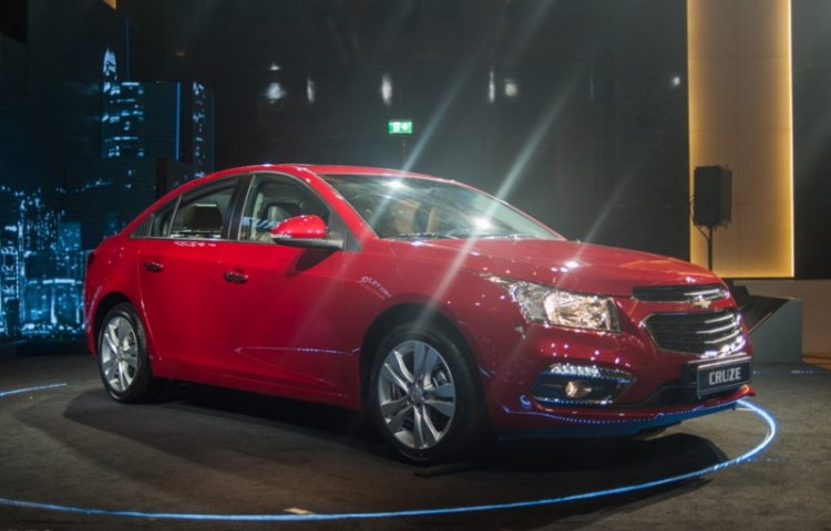 Chính thức ra mắt Chevrolet Cruze 2015 với thiết kế mới, bổ sung công nghệ