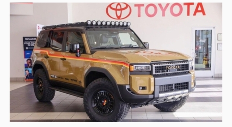 Xem Toyota Prado 2025 độ offroad cực ngầu vừa giành chiến thắng tại triển lãm xe độ SEMA danh tiếng