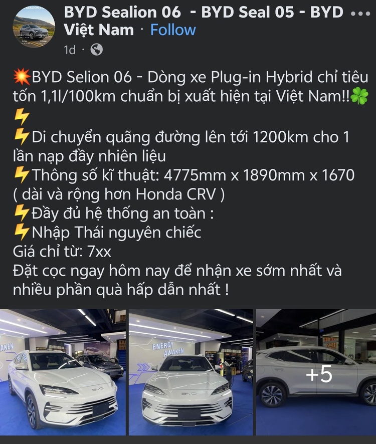 Âm thầm đổi tên, BYD Tang có tên mới là Tan, chốt giá bán từ 1,569 tỷ đồng?