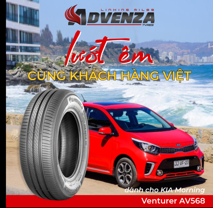 Lốp xe Advenza, nghe anh em Oser nói đã nhiều, nay xài thử cho biết! Lốp xe Advenza, nghe anh em Oser nói đã nhiều, nay xài thử cho biết!