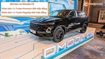 Omoda C5 ra mắt 2 phiên bản, chốt giá từ 589 triệu đồng tại Việt Nam, bảo hành 1 triệu Km