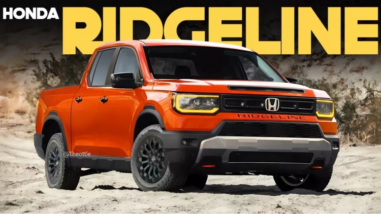 Mẫu bán tải Honda Ridgeline thế hệ mới có thể chia sẻ thiết kế mẫu SUV Passport 2026 vừa ra mắt