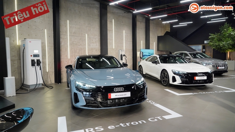 Audi triệu hồi loạt xe Q5, e-tron GT và RS e-tron GT tại Việt Nam