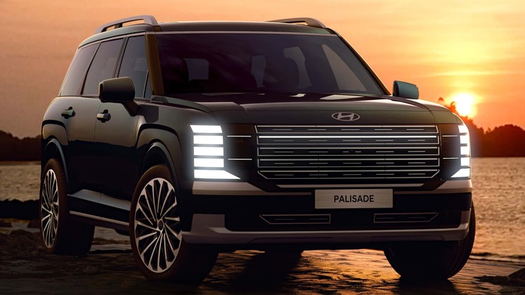 Hyundai Palisade thế hệ mới lộ ngoại hình bắt mắt, nội thất sang trọng