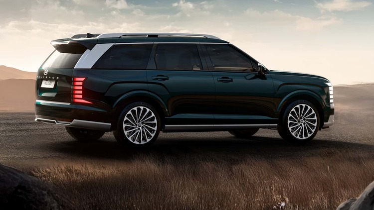 Hyundai Palisade thế hệ mới lộ ngoại hình bắt mắt, nội thất sang trọng