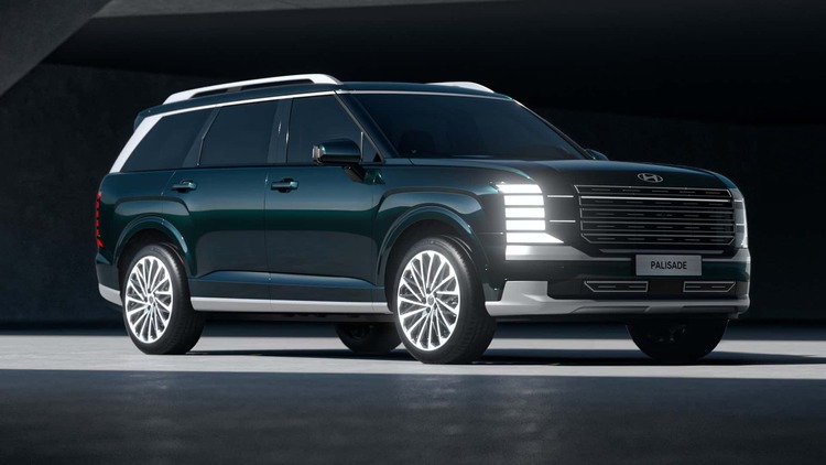 Hyundai Palisade thế hệ mới lộ ngoại hình bắt mắt, nội thất sang trọng