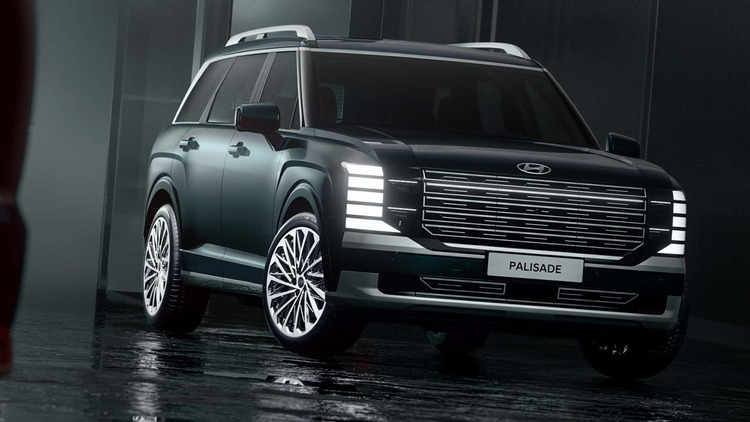 Hyundai Palisade thế hệ mới lộ ngoại hình bắt mắt, nội thất sang trọng