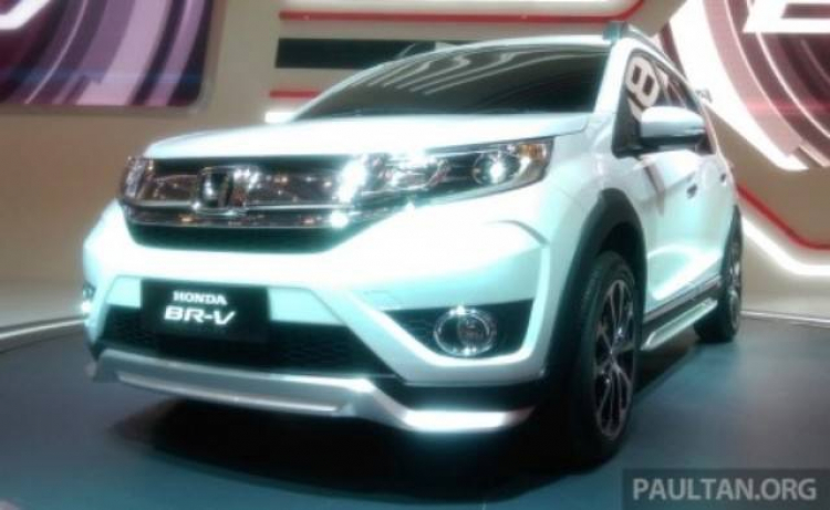 Honda BR-V lộ diện trước thềm ra mắt