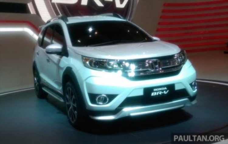 Honda BR-V lộ diện trước thềm ra mắt