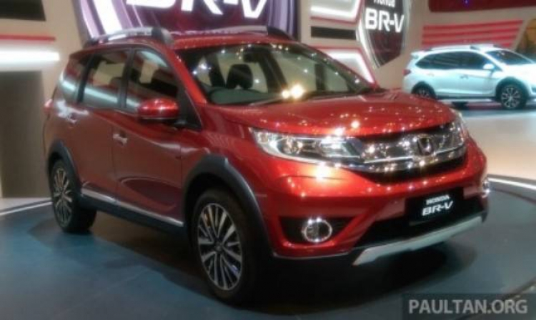 Honda BR-V lộ diện trước thềm ra mắt