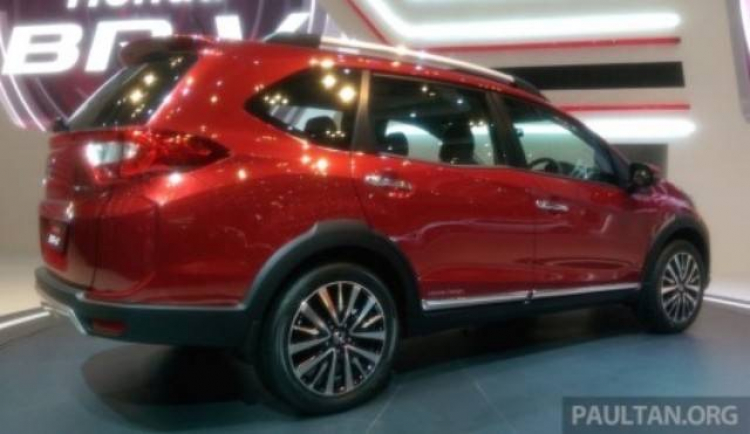 Honda BR-V lộ diện trước thềm ra mắt