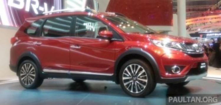 Honda BR-V lộ diện trước thềm ra mắt