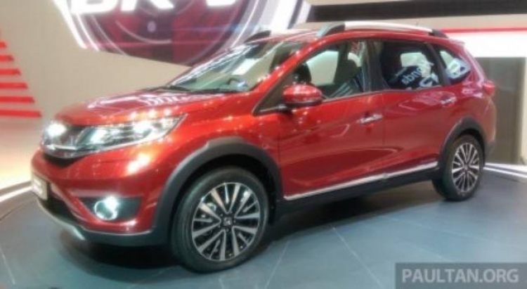 Honda BR-V lộ diện trước thềm ra mắt