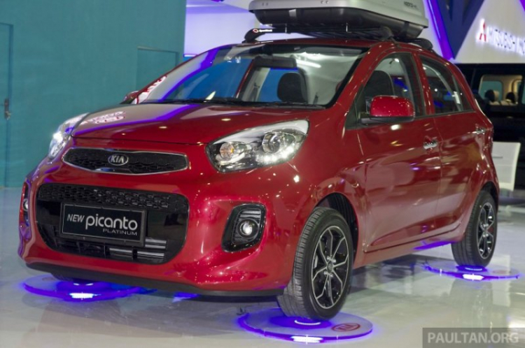 Kia Morning facelift chính thức ra mắt tại Indonesia