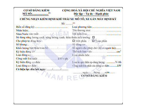 Các cơ sở bảo dưỡng sẽ tham gia kiểm định khí thải xe máy