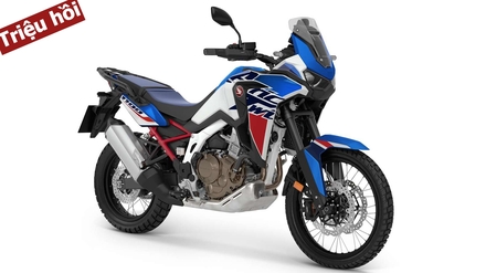 Triệu hồi Honda Africa Twin CRF1100 tại Việt Nam để cập nhật phần mềm