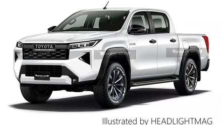 Xem trước dáng vẻ Toyota Hilux 2025 hoàn toàn mới, ra mắt ngay năm sau