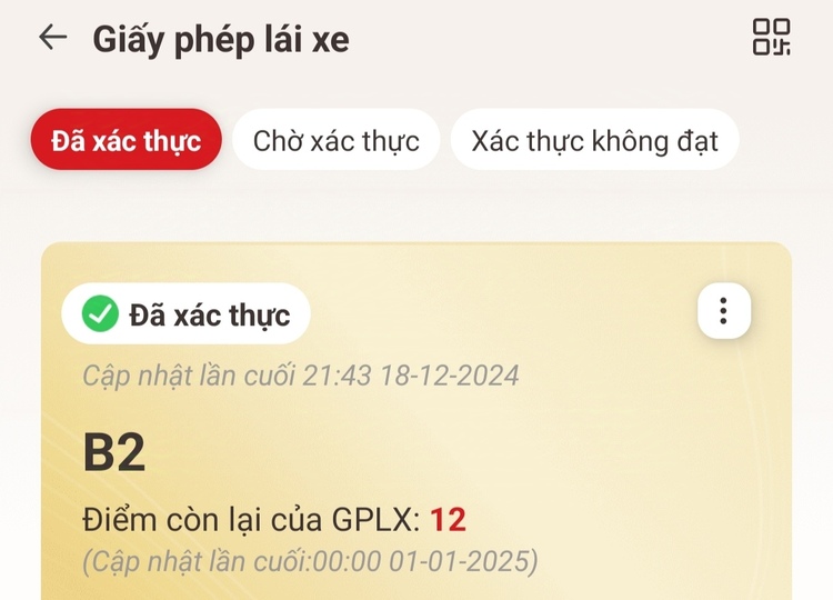 Từ 1/1/2025, giấy phép lái xe sẽ bị trừ điểm thế nào, phục hồi ra sao?