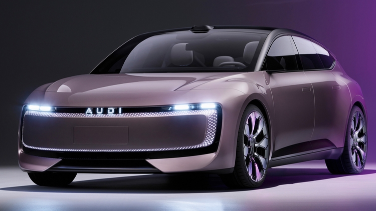 AUDI E sắp ra mắt vào giữa năm 2025: 765 mã lực, phạm vi hoạt động lên đến 700 km