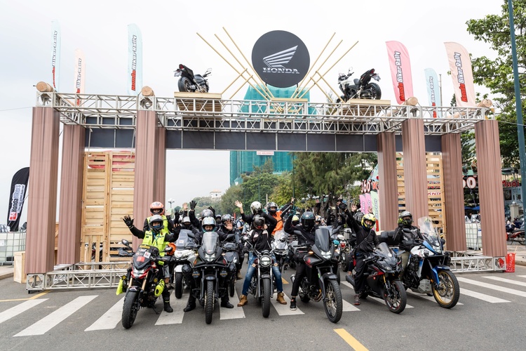 Đại hội mô tô chuyên nghiệp Honda Biker Rally 2025: Sôi động và tràn đầy cảm hứng cho biker khắp cả nước