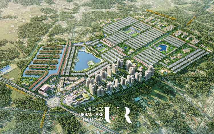 Phối cảnh tổng quan dự án Vinhomes Urban Lake