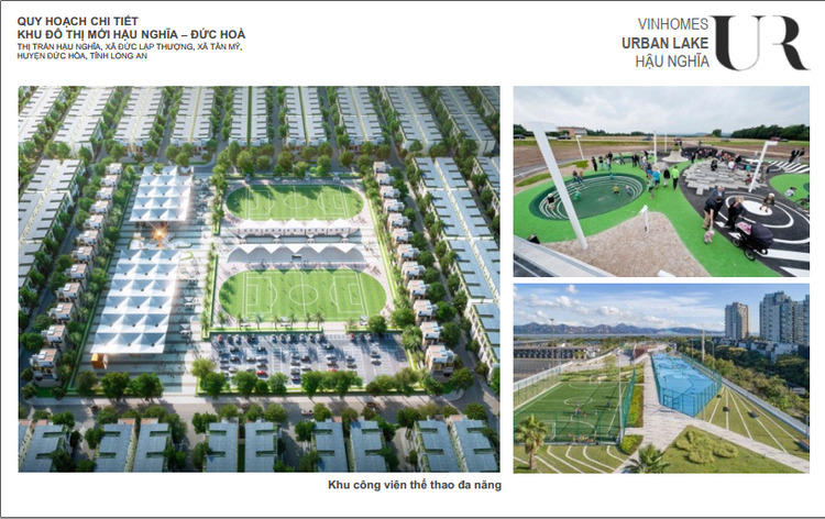 Khu công viên thể thao đa chức năng Vinhomes Urban Lake