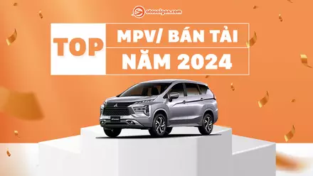 Top MPV/Bán tải bán chạy tại Việt Nam năm 2024: Xpander "vô địch" phân khúc